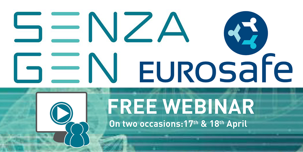 Visuel du webinaire gratuit SenzaGen et Eurosafe sur la technologie GARD
