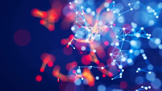 Écran affichant une modélisation moléculaire réalisée par l'équipe in silico d'Eurosafe